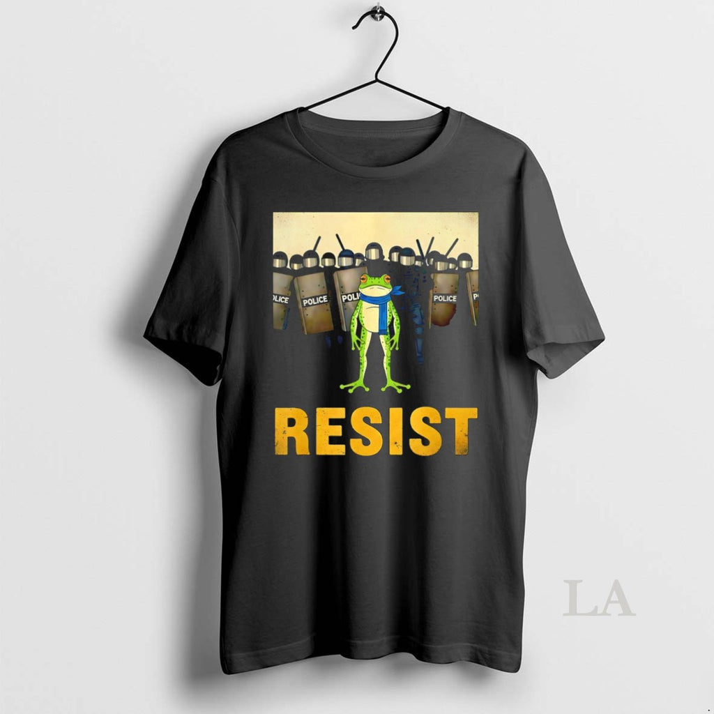 Original Resist Frog Portland Frog Protest Anti Trump
