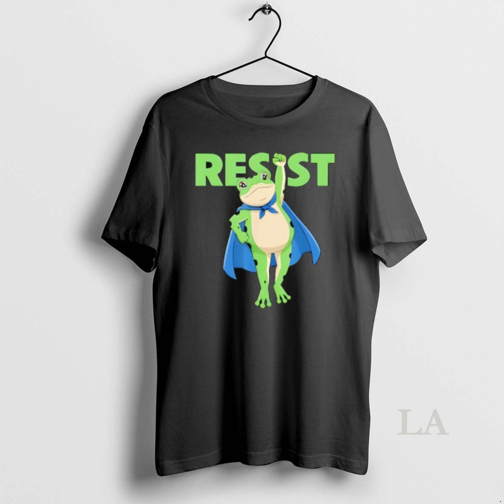 Original Resist Portland 2025 Frog Empower Justice Equality