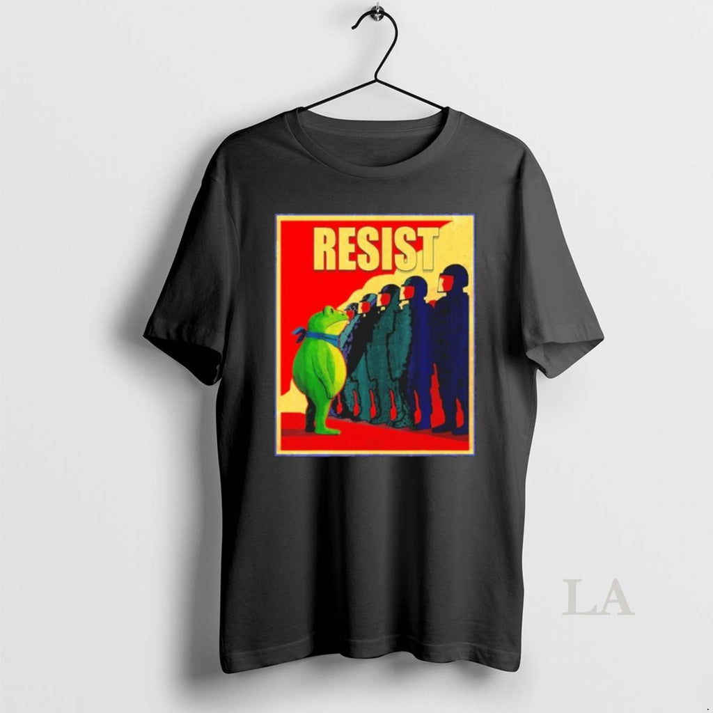 Original Resist Portland Frog Activist Vintage