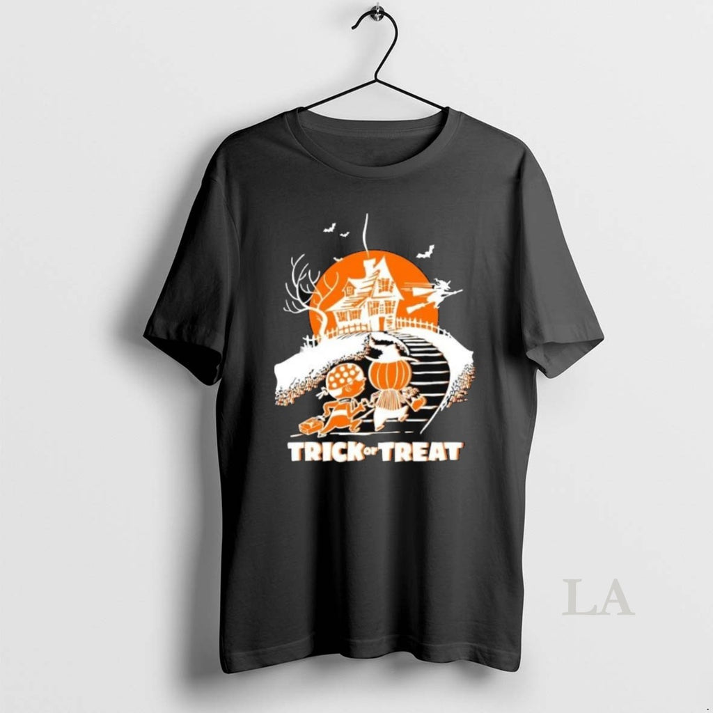 Original Retrokid Treat Street Trick Or Treat Halloween 2025 Shirts