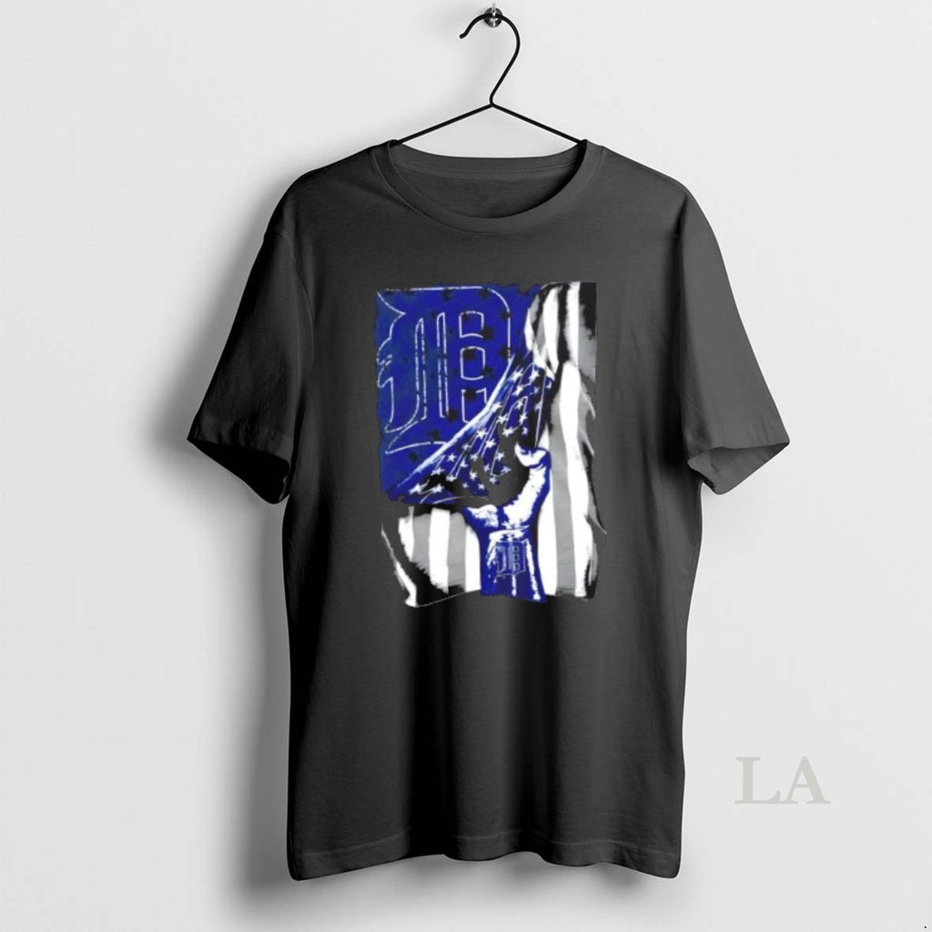 Original Revealing The Glory Detroit Tigers X Usa Flag