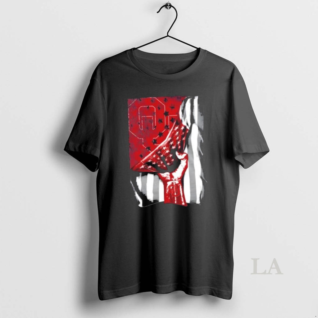 Original Revealing The Glory Oklahoma Sooners X Usa Flag