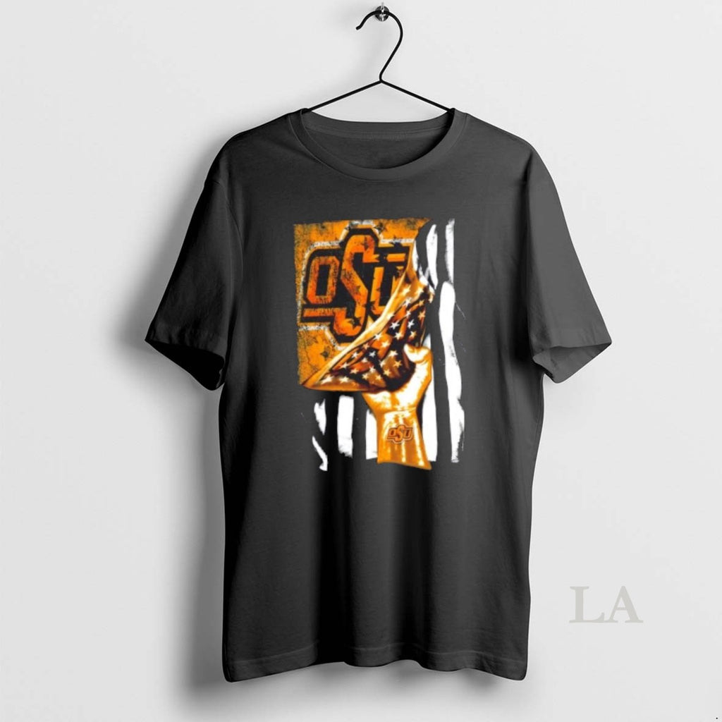Original Revealing The Glory Oklahoma State Cowboys X Usa Flag