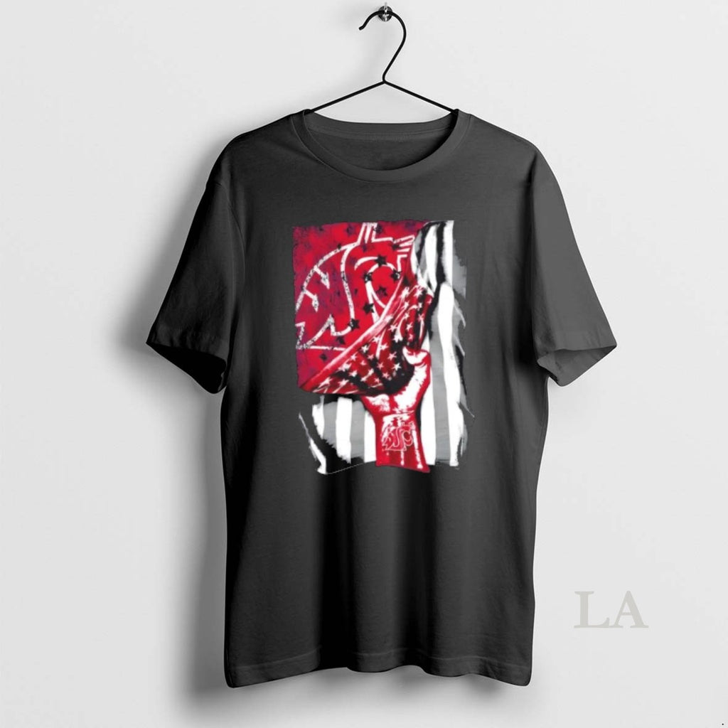 Original Revealing The Glory Washington State Cougars X Usa Flag