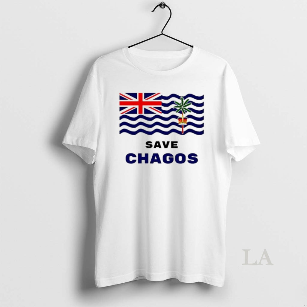 Original Save Chagos Flag Graphic