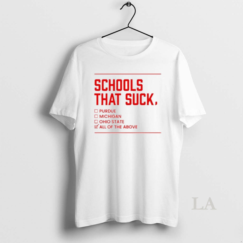 Original Schools That Suck Purdue Michigan Ohio State All Of The Above