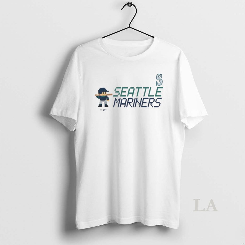 Original Seattle Mariners 8 Bit Baseball