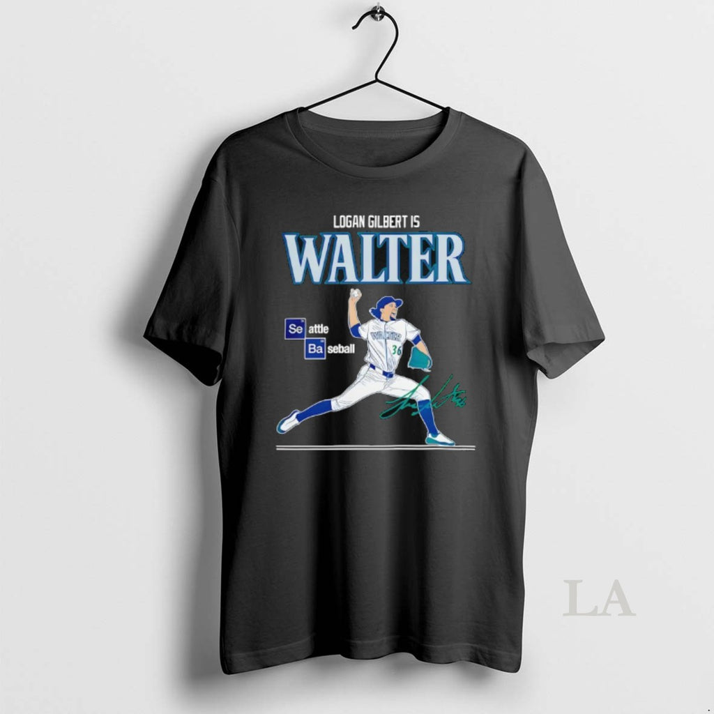 Original Seattle Mariners Logan Gilbert Is Walter