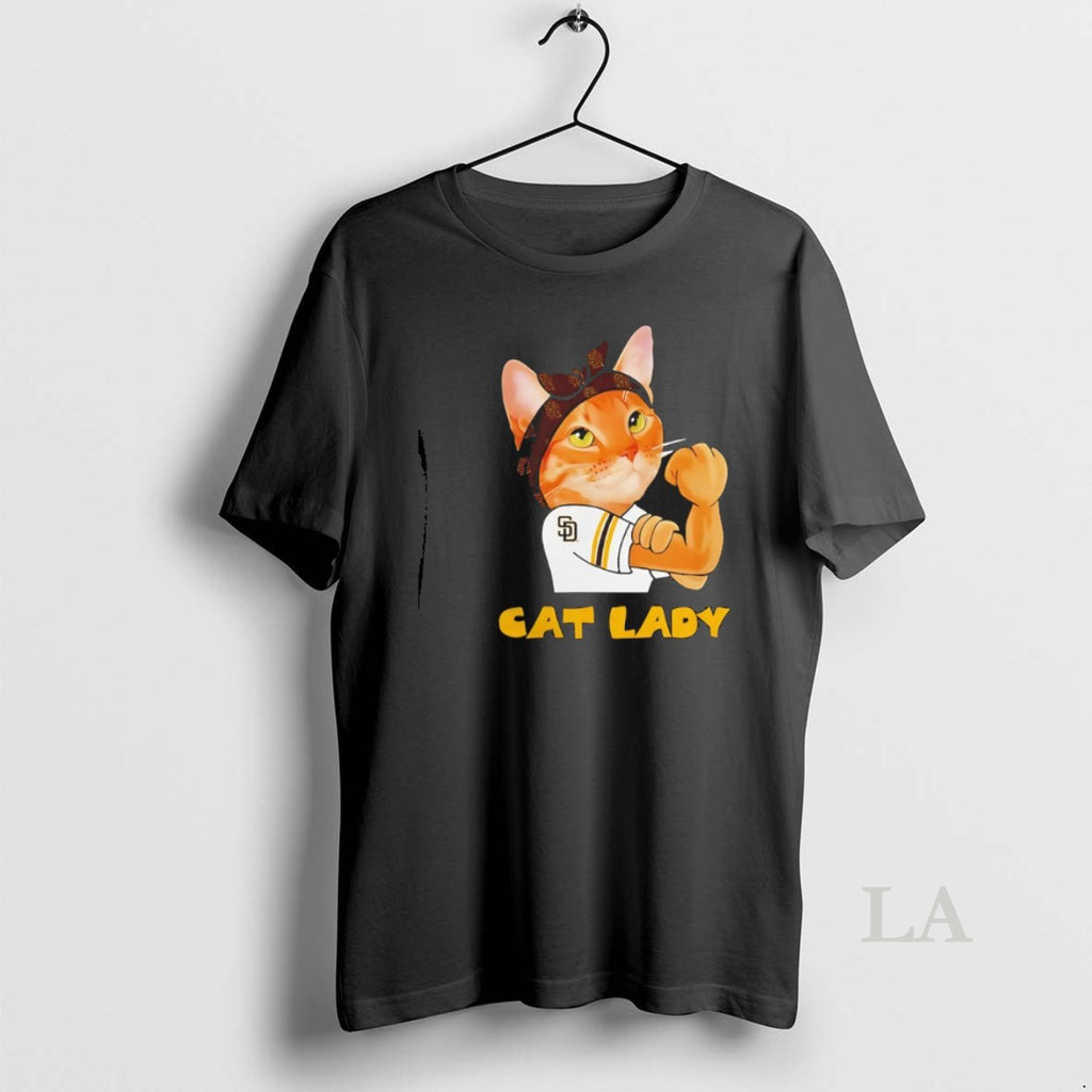 Original Strong Cat Lady San Diego Padres