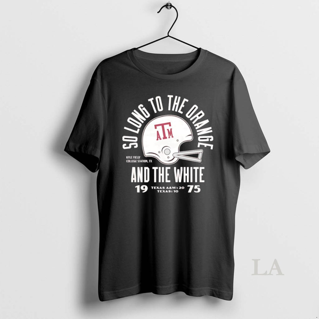 Original Texas Am Aggie So Long To The Orange And The White War Hymn 1975