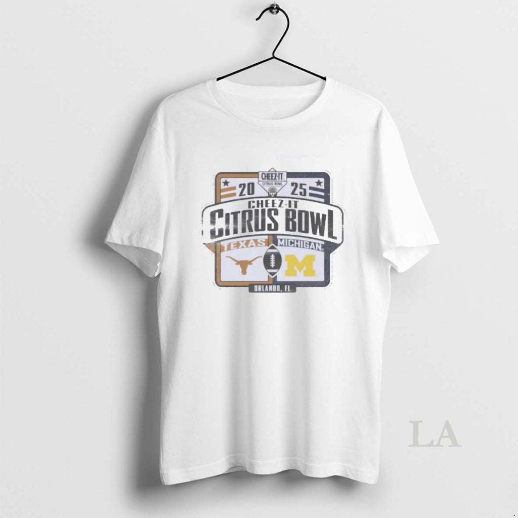 Original Texas Longhorns Citrus Bowl Game Dueling Vs Michigan