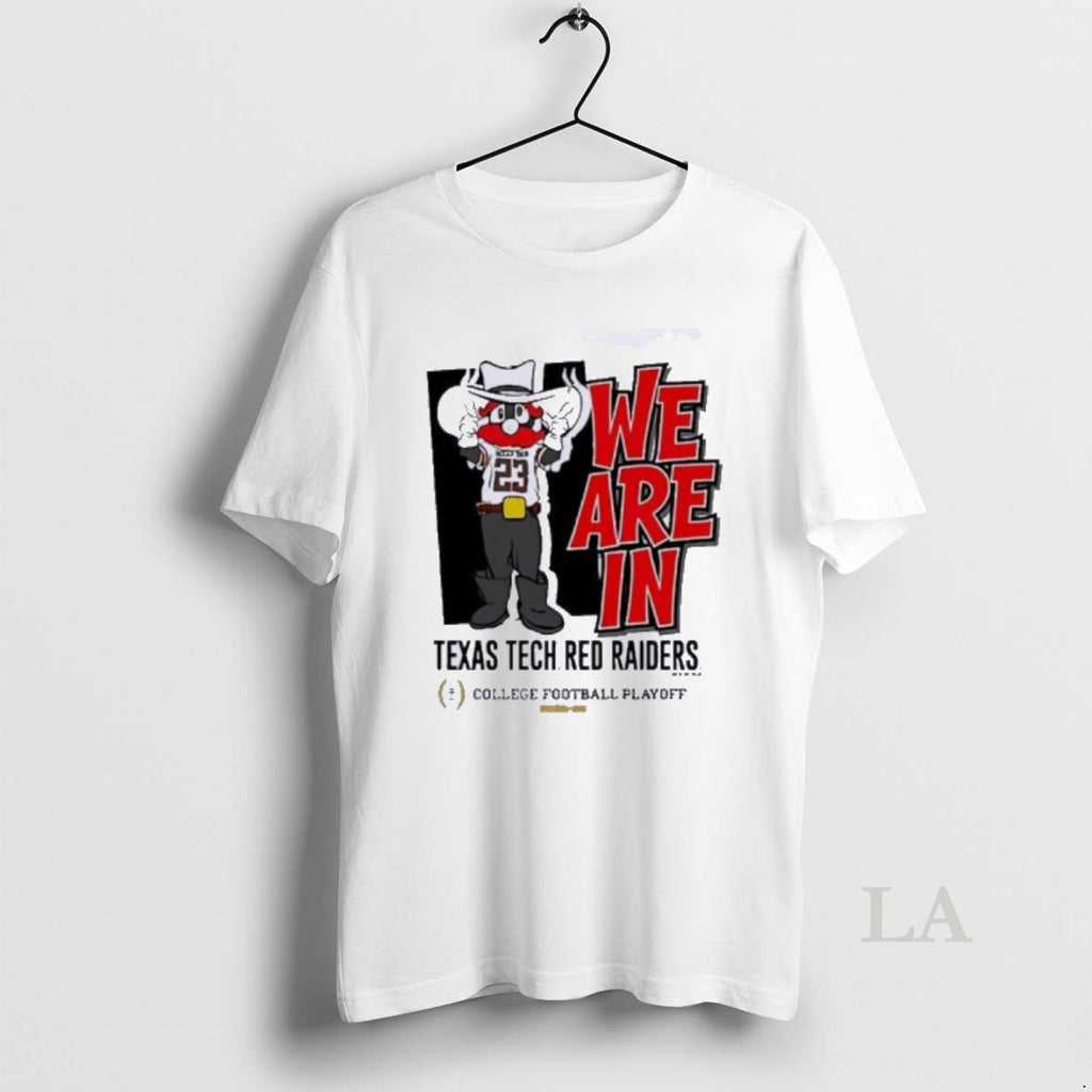 Original Texas Tech Red Raiders We Are In 2025 Cfp Bound Mascot