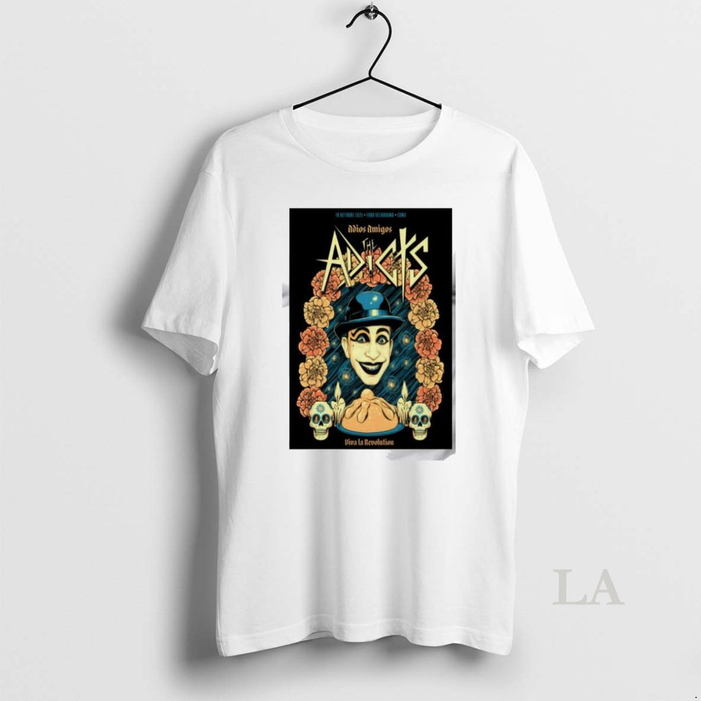 Original The Adicts Oct 10 2025 Carpa Velodromo Cdmx T Men
