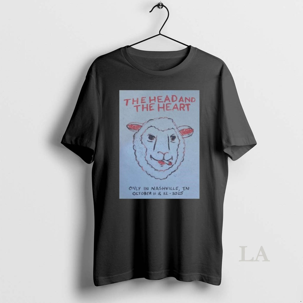 Original The Head And The Heart Tour Nashville Tn 2025 Long Sleve