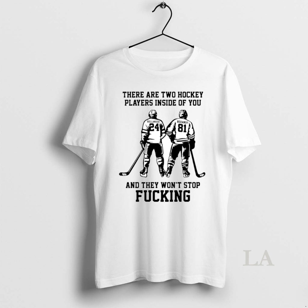 Original There Are Two Hockey Players Inside Of You And They Wont Stop Fcking Circle