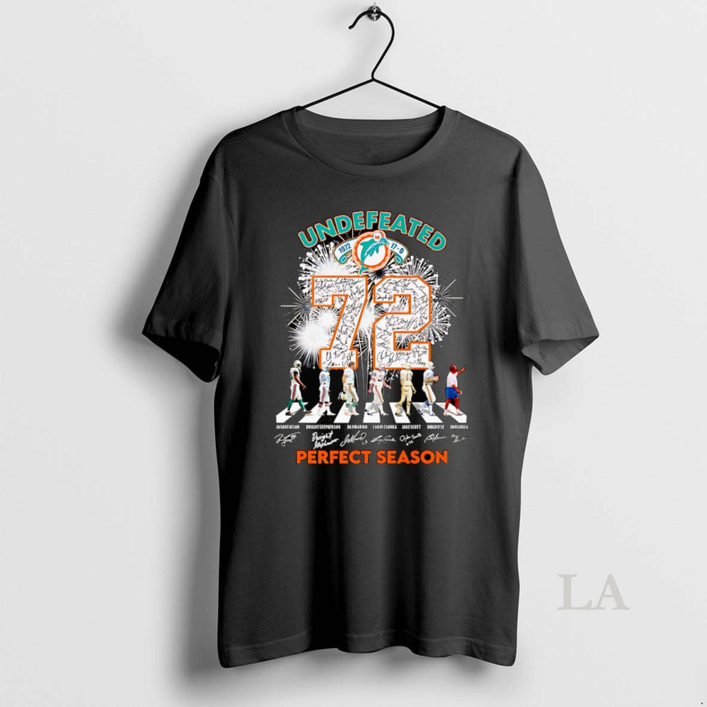 Original Undefeated 72 Miami Dolphins Perfect Season