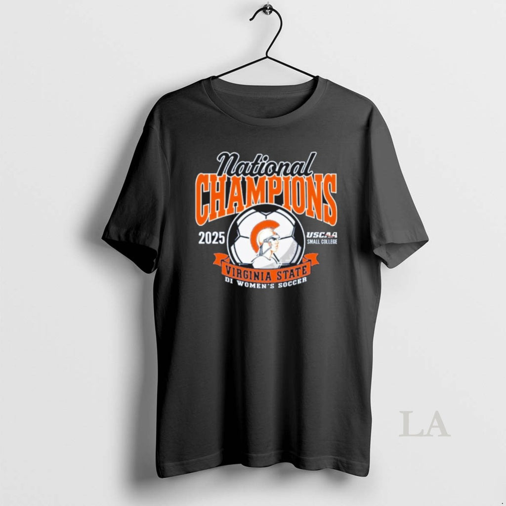 Original Virginia State University 2025 Uscaa Di Womens Soccer National Champions