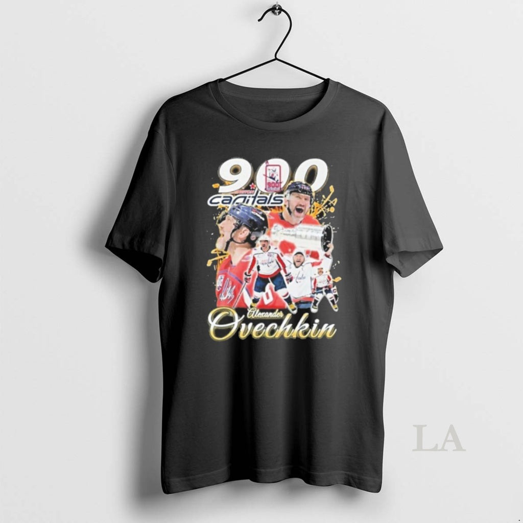 Original Washington Capitals Alexander Ovechkin 2025 Celebrate 900 Nhl Goals