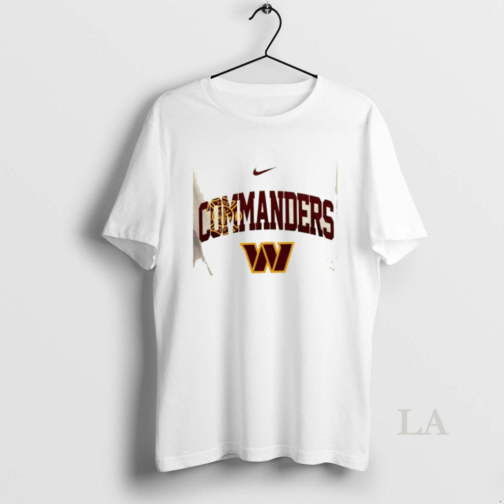 Original Washington Commanders Football Fire Dept First In Last Out 2 Sided