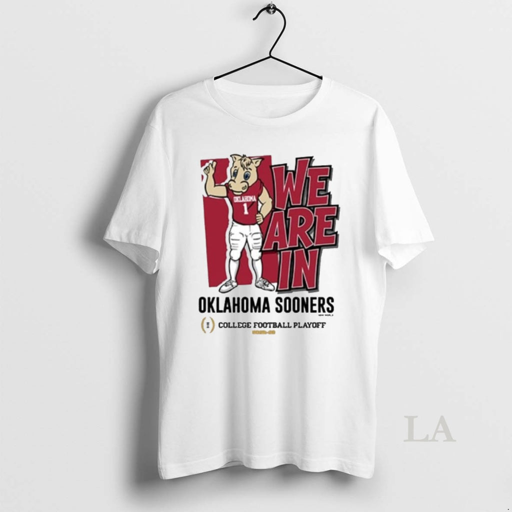 Original We Are In Oklahoma Sooners 2025 Cfp Bound Mascot