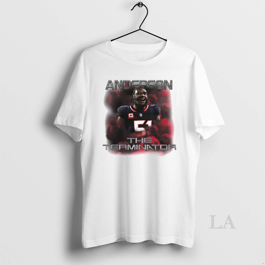 Original Will Anderson Jr The Terminator Houston Texans Football