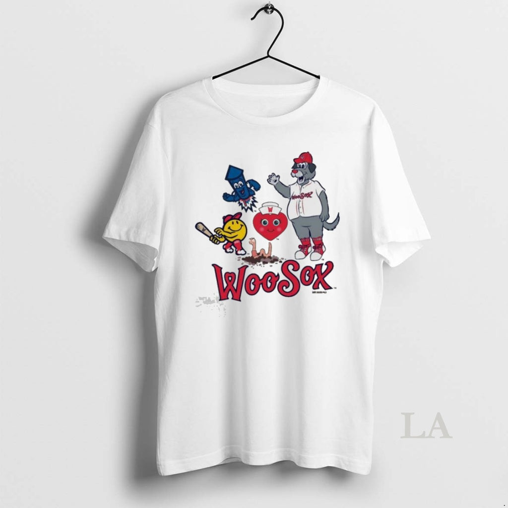 Original Worcester Red Sox Toddler White Central Mascots