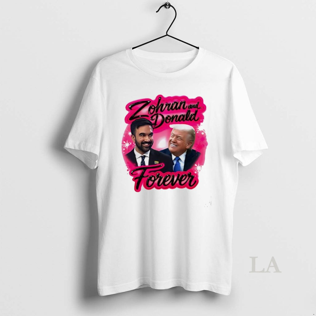 Original Zohran Mamdani And Donald Trump Forever Airbrush