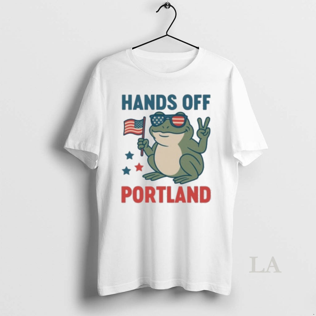 Original Hands Off Portland Frog Protest Against Fascism