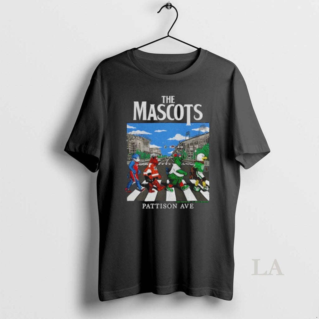 Original Philadelphia The Mascots Abbey Road Pattison Ave Vintage Shirt Unisex Tshirt Qtae5e