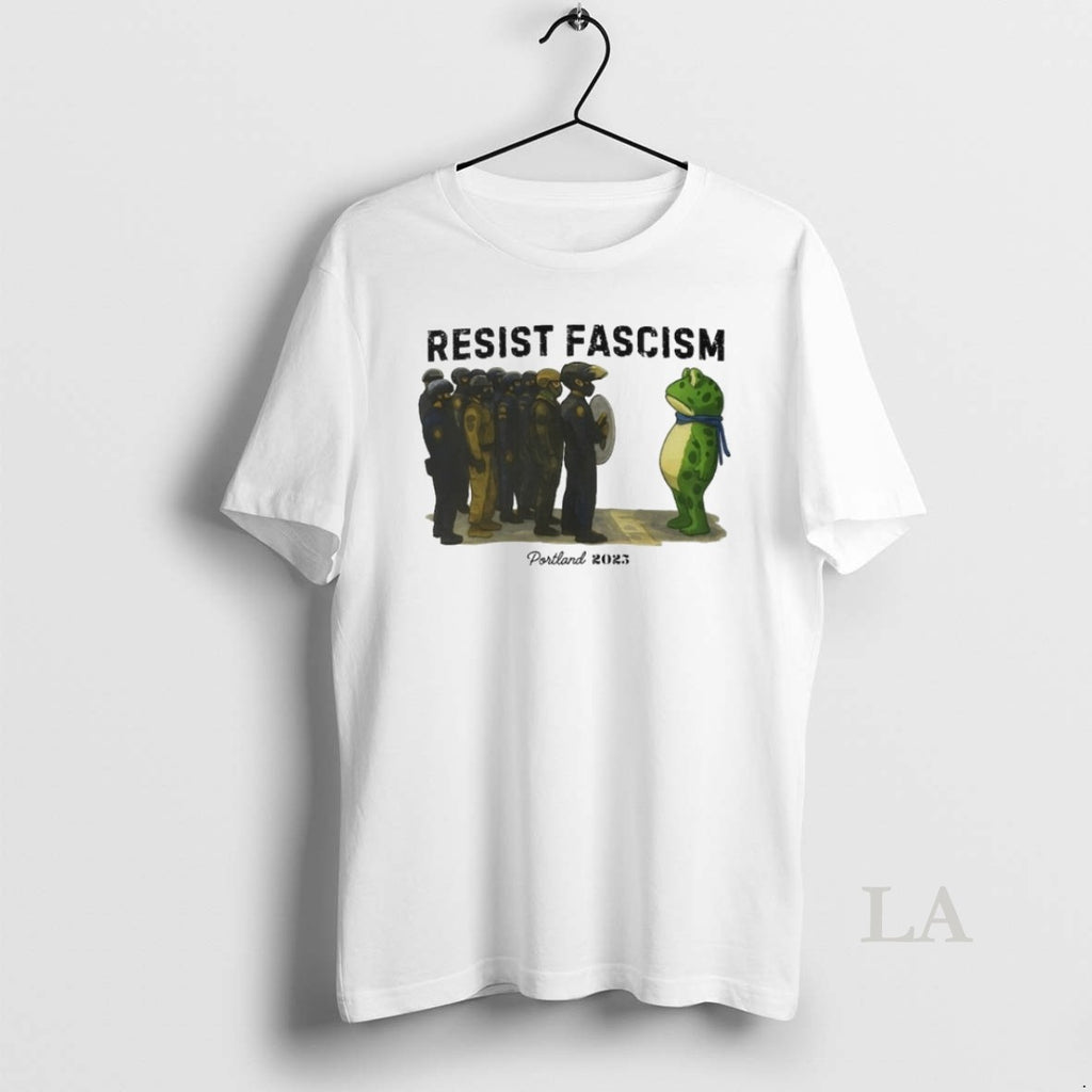 Original Resist Fascism Portland Frog Anti Ice 2025