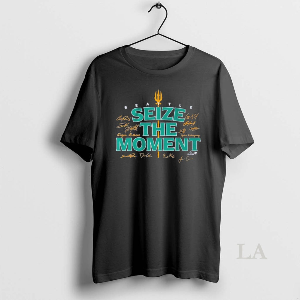Original Seattle Mariners Baseball Seize The Moment Signature