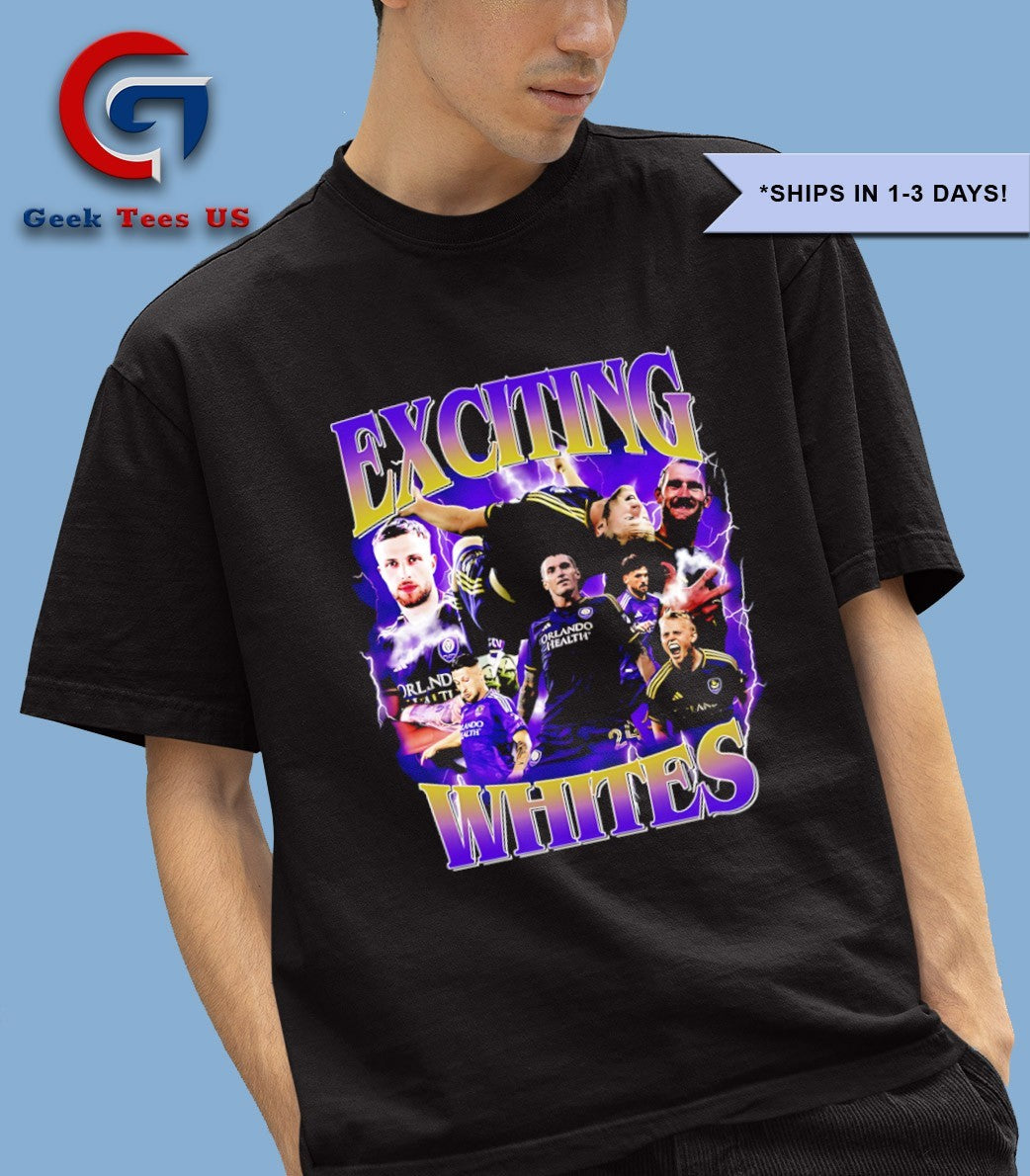 Orlando City Sc Exciting Whites graphic shirt