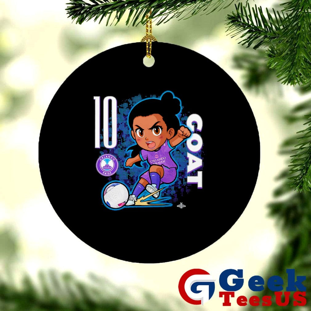 Orlando Pride Marta Goat NWSL chibi graphic shirt