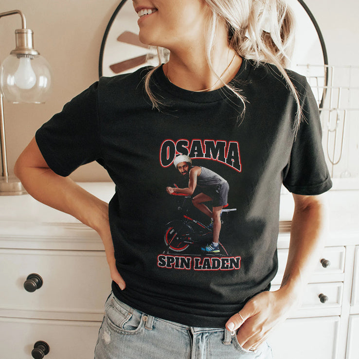 Osama Spin Laden Spin Class T Shirt