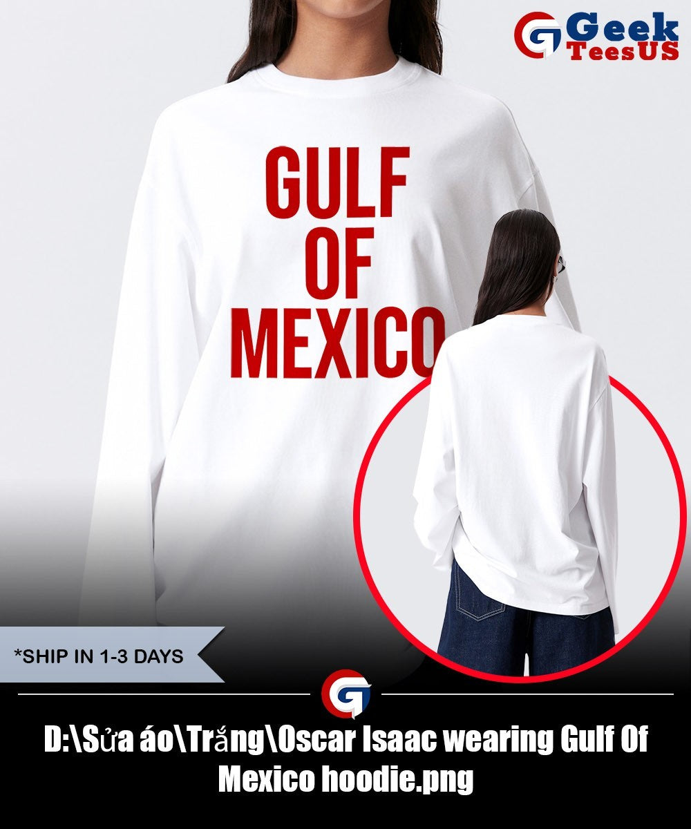 Oscar Isaac wearing Gulf Of Mexico shirt
