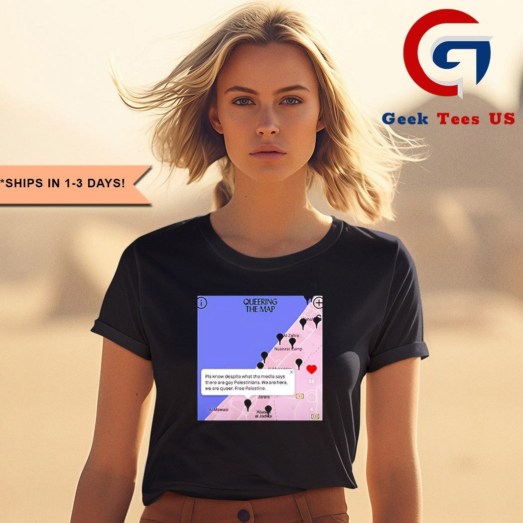 Ottawa Gay Queering The Map Palestine shirt