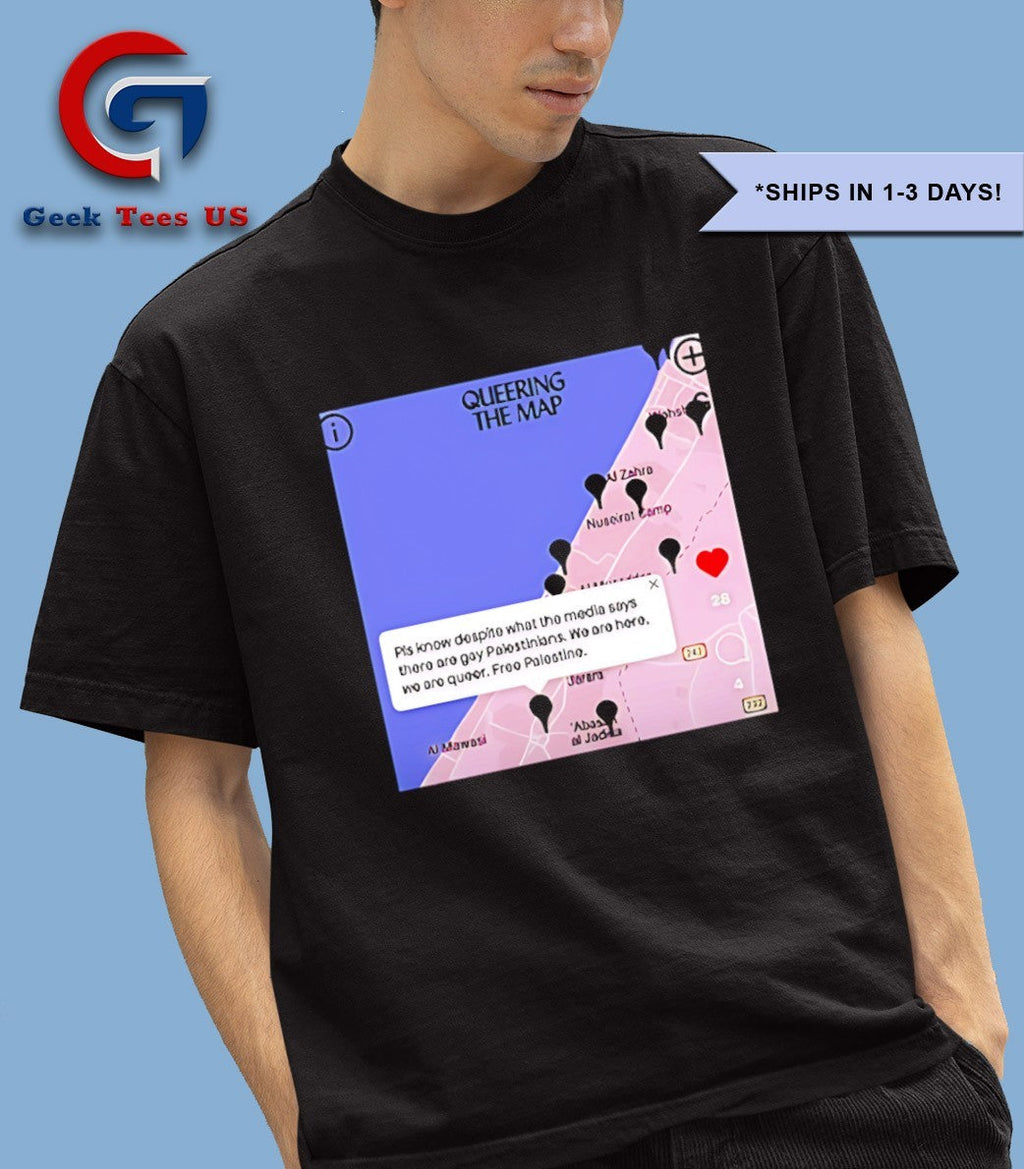Ottawa Gay Queering The Map Palestine shirt