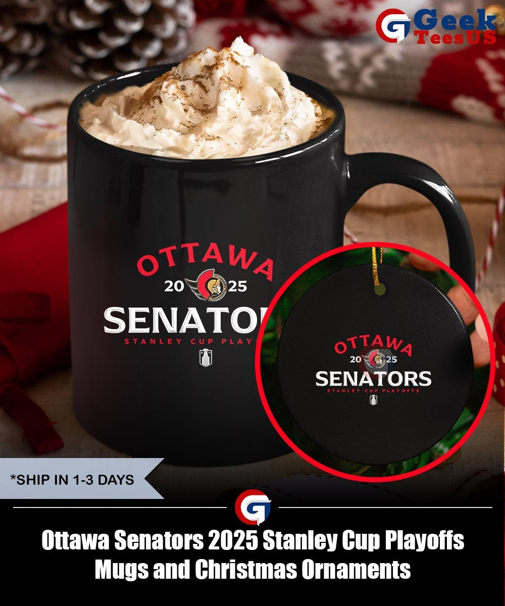 Ottawa Senators 2025 Stanley Cup Playoffs shirt