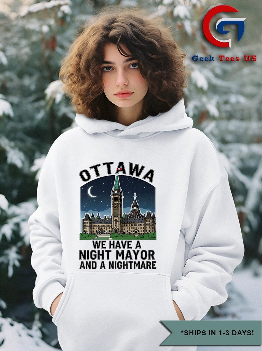 Ottawa we have night mayor and a Nightmare shirt
