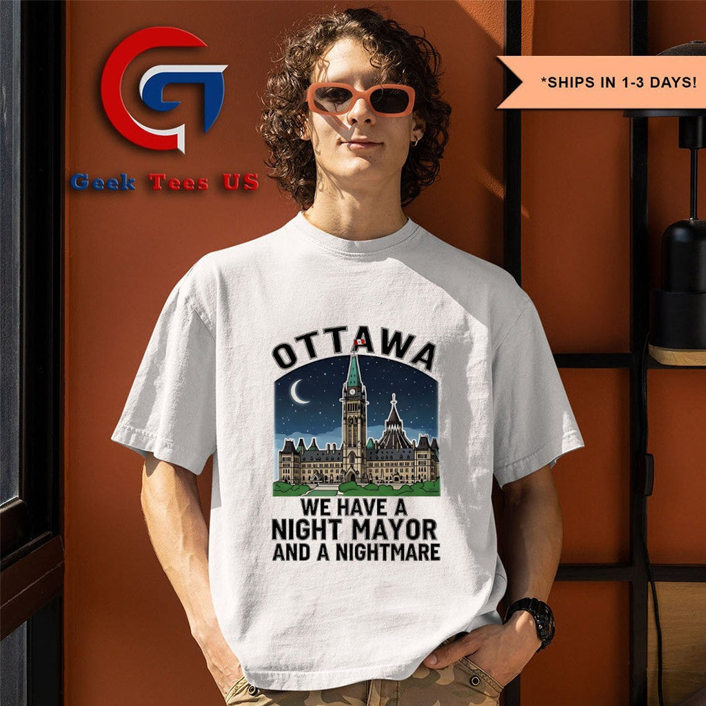 Ottawa we have night mayor and a Nightmare shirt