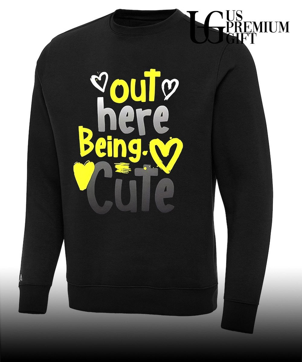 Out here being cute shirt