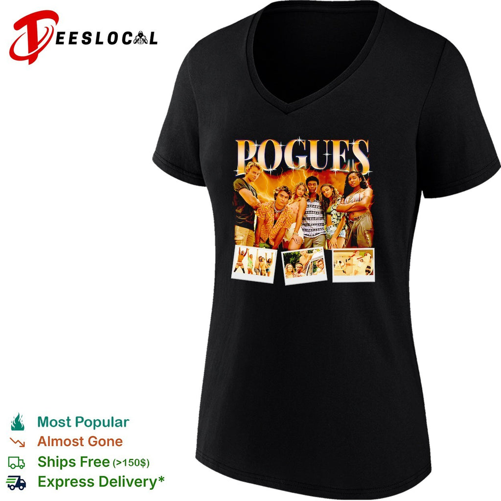 Outer Banks Pogues cast portrait vintage shirt