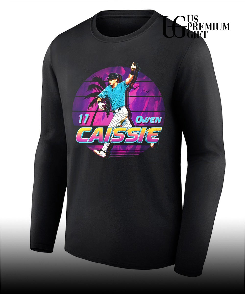 Owen Caissie player Miami Marlins baseball player name shirt