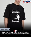 PRE Pear Planet 4 Four Rooster funny shirt