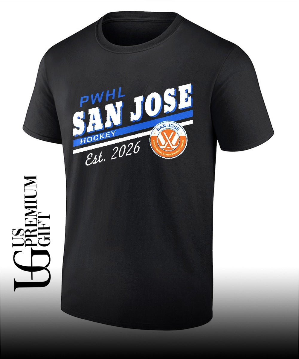 PWHL San Jose hockey Est 2026 shirt