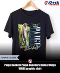 Paige Buckets Paige Bueckers Dallas Wings WNBA graphic shirt