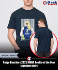 Paige Bueckers 2025 WNBA Rookie of the Year signature shirt