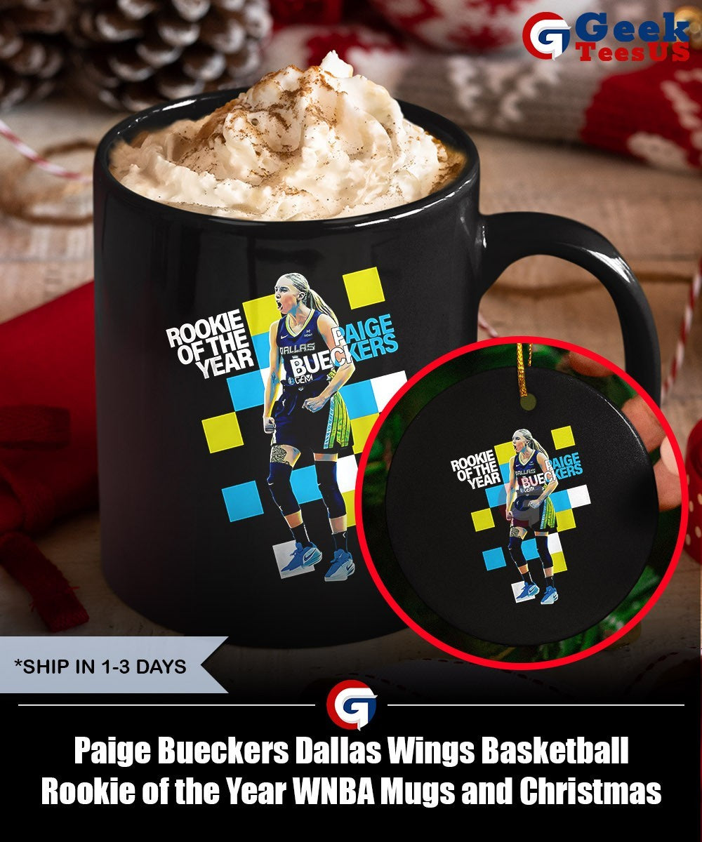 Paige Bueckers Dallas Wings Basketball Rookie of the Year WNBA shirt