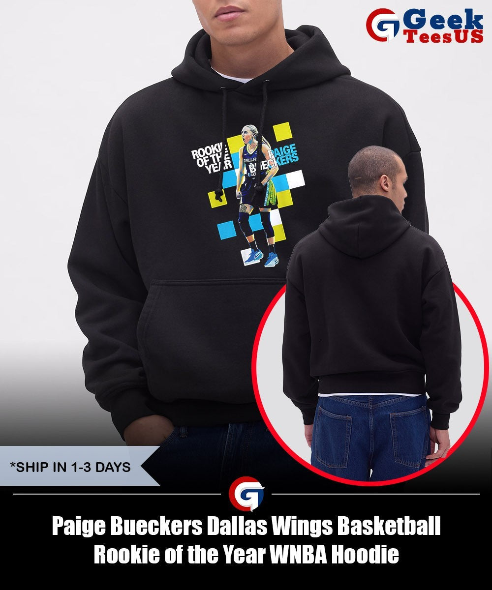 Paige Bueckers Dallas Wings Basketball Rookie of the Year WNBA shirt