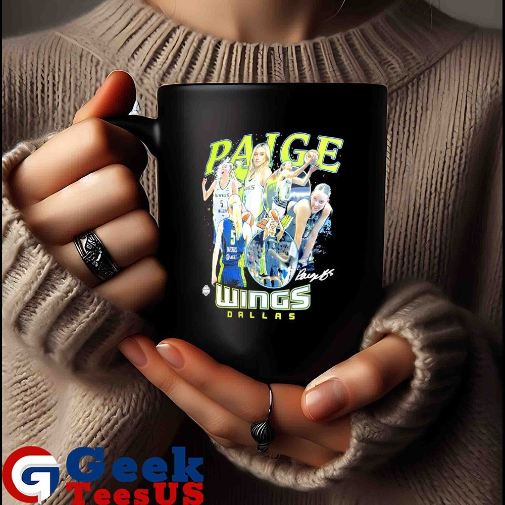 Paige Bueckers Dallas Wings WNBA crossroads graphic shirt